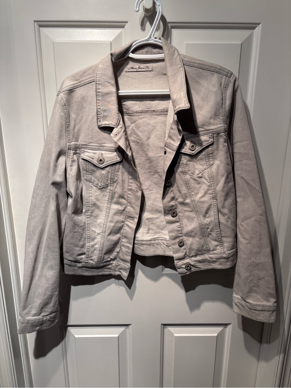 Mavi Women's Samantha Light Gray Denim Jacket